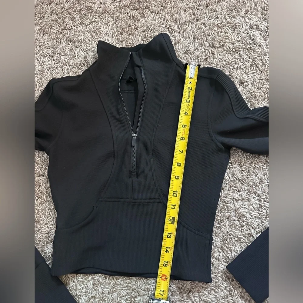 Lululemon Take It In Stride 1/2 zip  - size 2